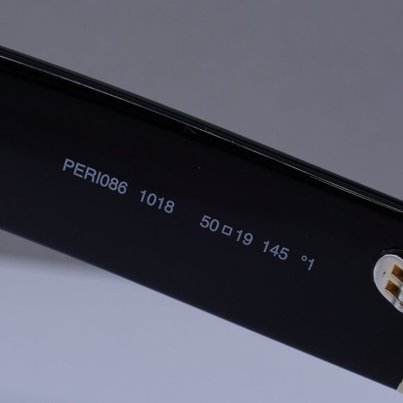 Palm Angels PERI086 HYDE 1018 Rectangle Sunglasses - Black/Yellow - Picture 8 of 11